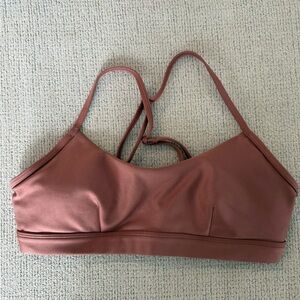 ALO Yoga Copper Sports Bra